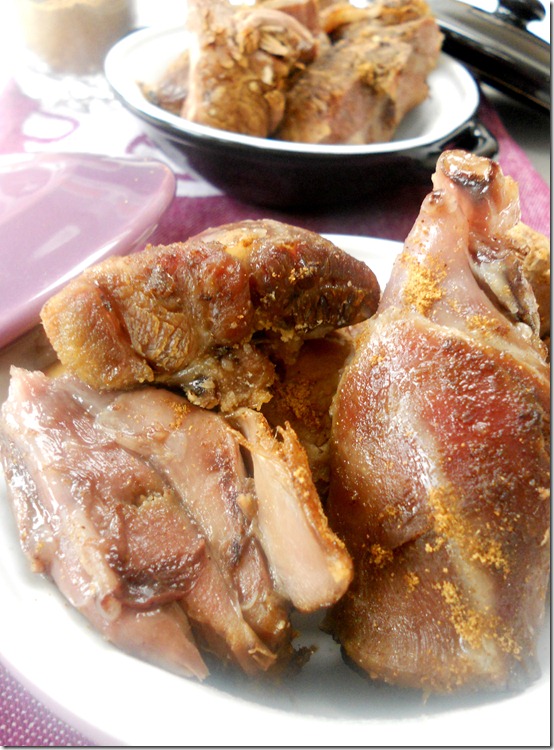 Viande d'agneau à la vapeur au cumin, Lham mfawer