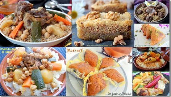 Menu 15 ème jour du ramadan 2015, nuit de mi-ramadan ليلة نفقة رمضان
