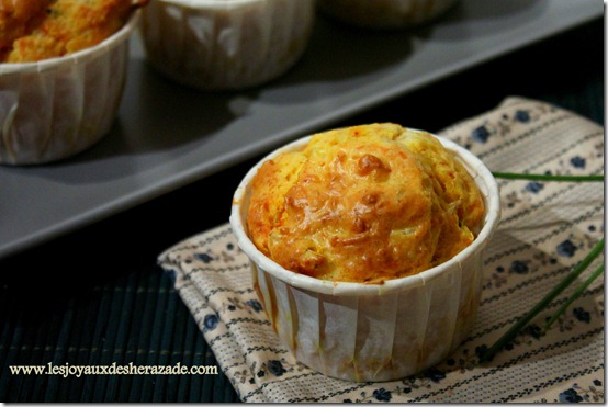 Muffins salés , recette de muffins au surimi