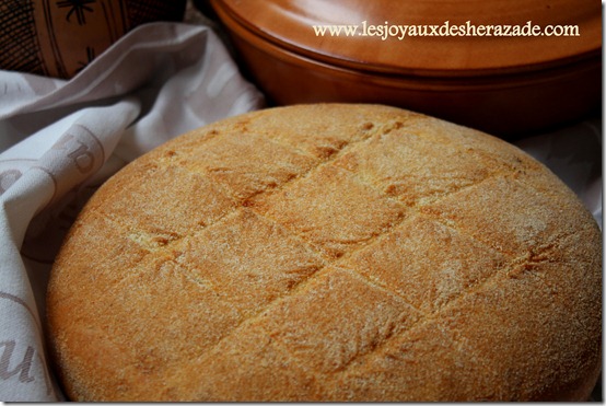 Khobz el koucha - pain maison au four