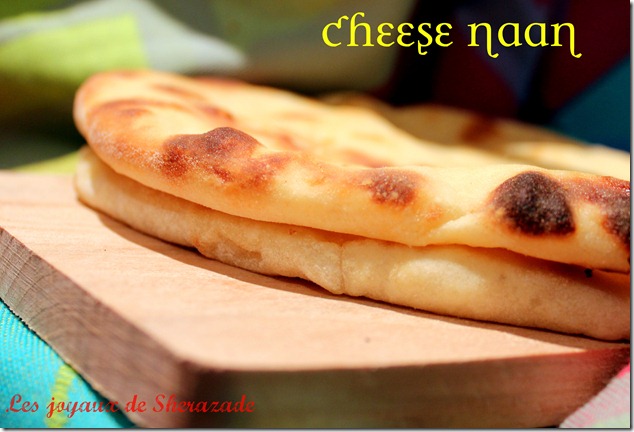 Cheese naan, pain indien au fromage facile