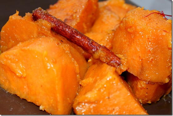 Patates douces aux épices