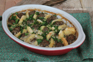 Pommes De Terre Et Boulettes De Viande Hachee Au Four Les Joyaux