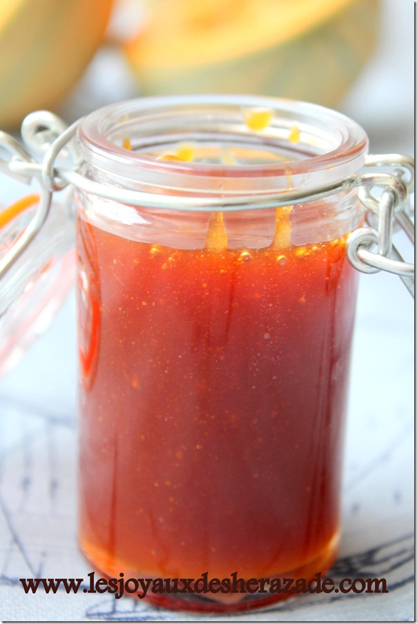 Recette caramel / saveur melon