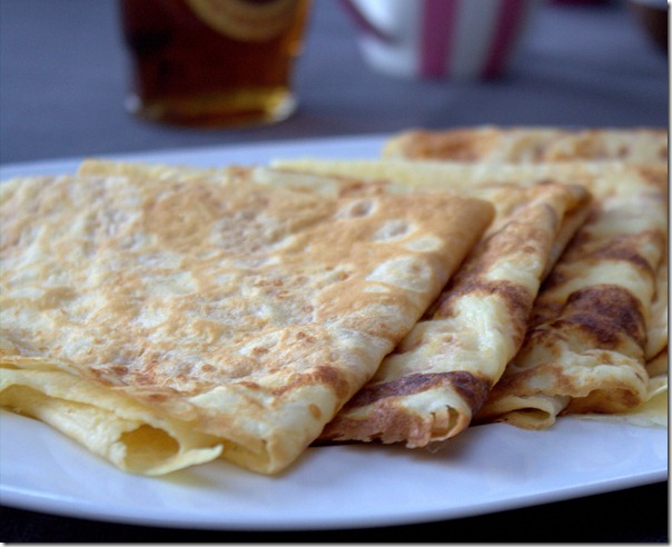 Crêpes sucrées fines et légères