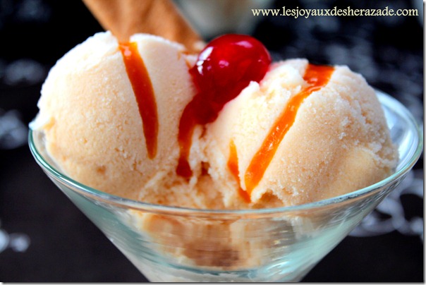 Glace au melon