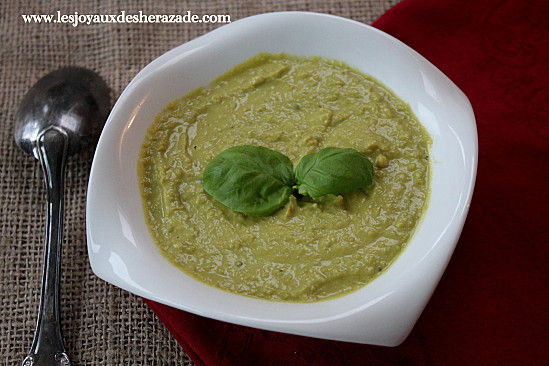Soupe de petits pois