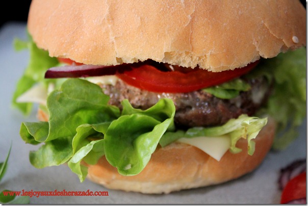 recette hamburger 100% maison