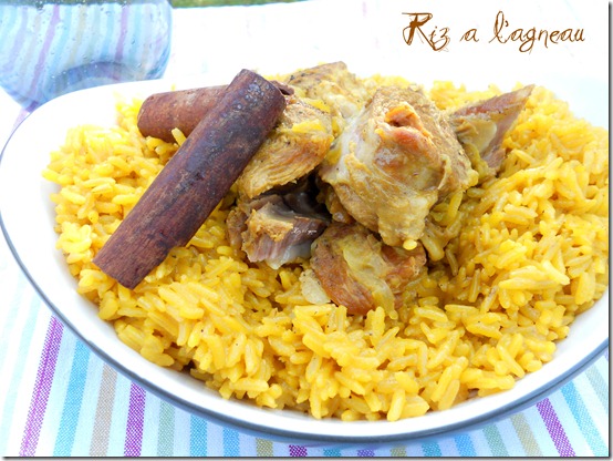Riz à l'agneau