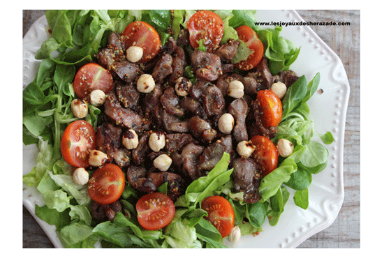Salade de gésiers