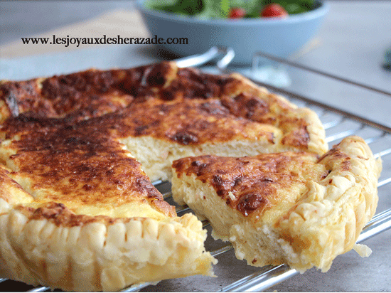Quiche au vieux-lille ( recette du nord, chti)