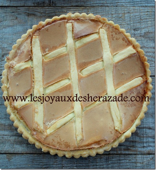 Tarte conversation de Mercotte / émission meilleur pâtissier de M6