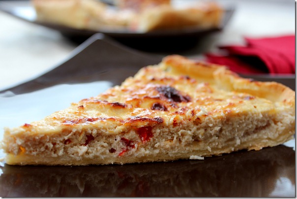 Tarte poulet-ricotta