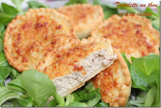 Tartelettes au thon et à la ricotta