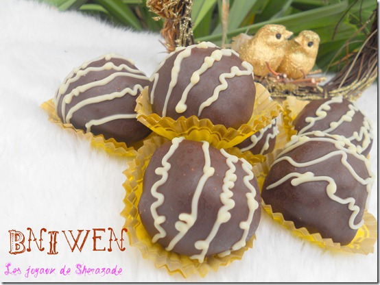 bniwen gateau algérien sans cuisson