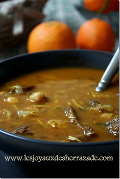 recette de harira algerienne