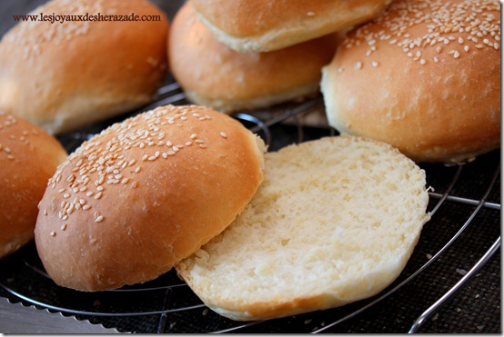 Pain hamburger maison - Les Joyaux de Sherazade