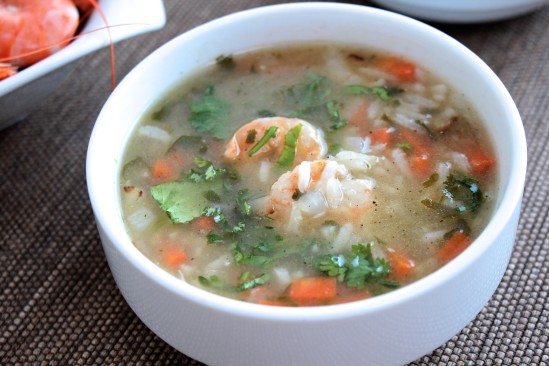 soupe aux crevettes