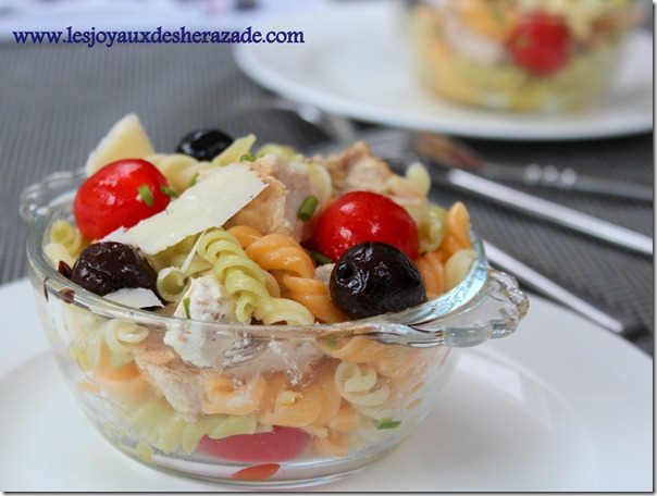 salade de pate facile, legere