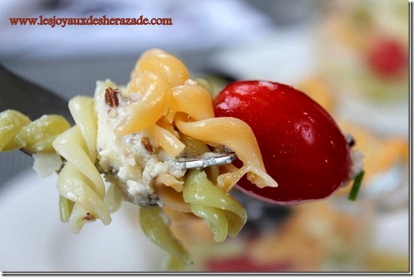 salade de pate, salade facile, salade legere