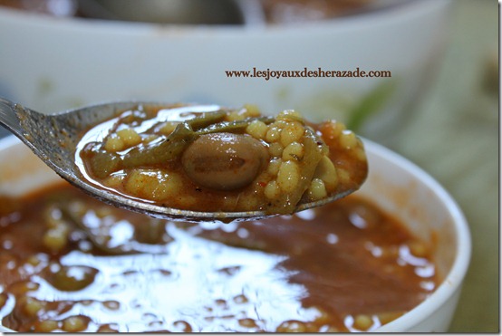 recette de berkoukes algérien