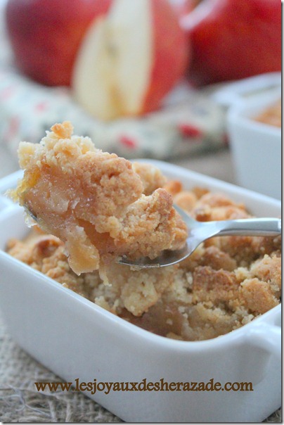 Crumble aux pommes