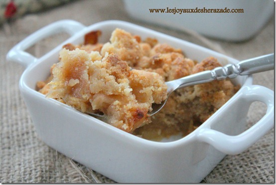 Crumble aux pommes