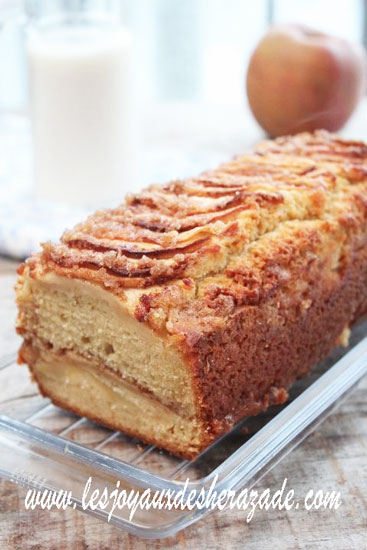 Cake aux pommes à l'ancienne