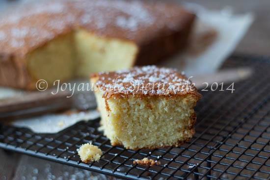 Gâteau sans gluten à la noix de coco extra fondant