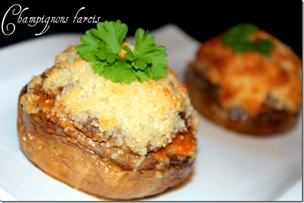 champignon farci