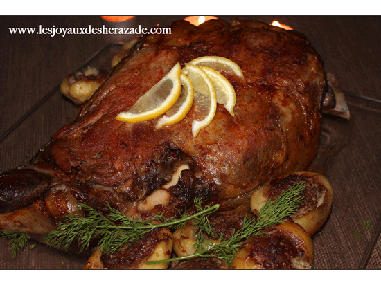 gigot-d'agneau-confit-au-four