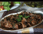 Foie en sauce / Kebda mchermla