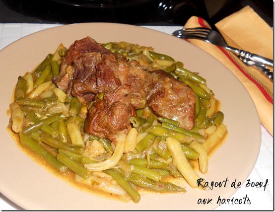 ragout de boeuf aux haricots