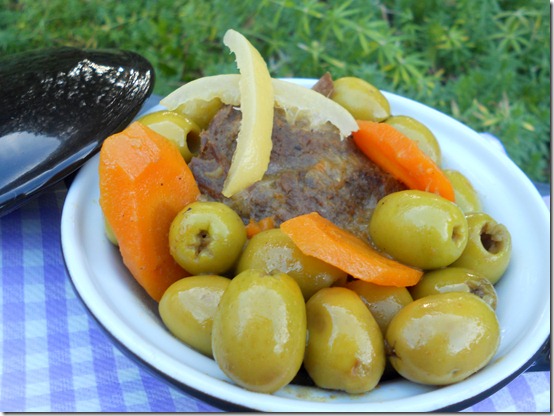 tajine marocain aux olives et citron confits