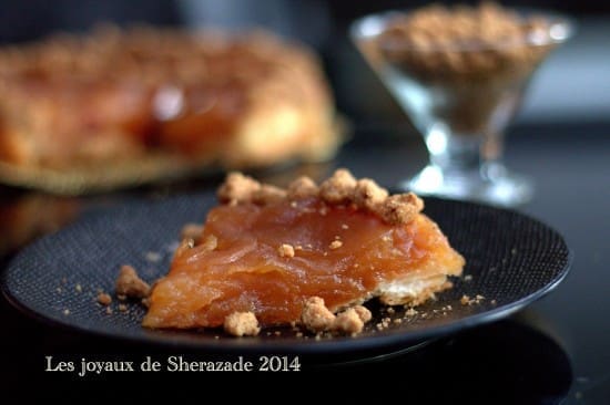 Tarte tatin aux pommes façon Conticini