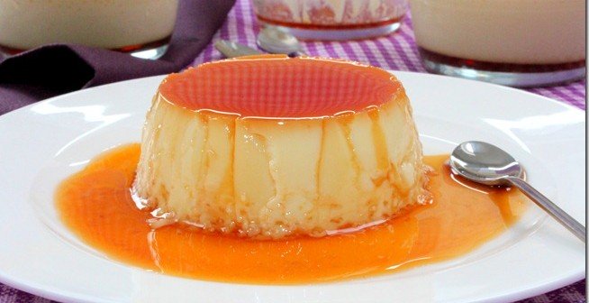 Flan aux oeufs sauce caramel