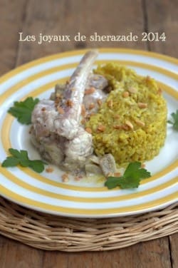 Saumonette roussette au riz