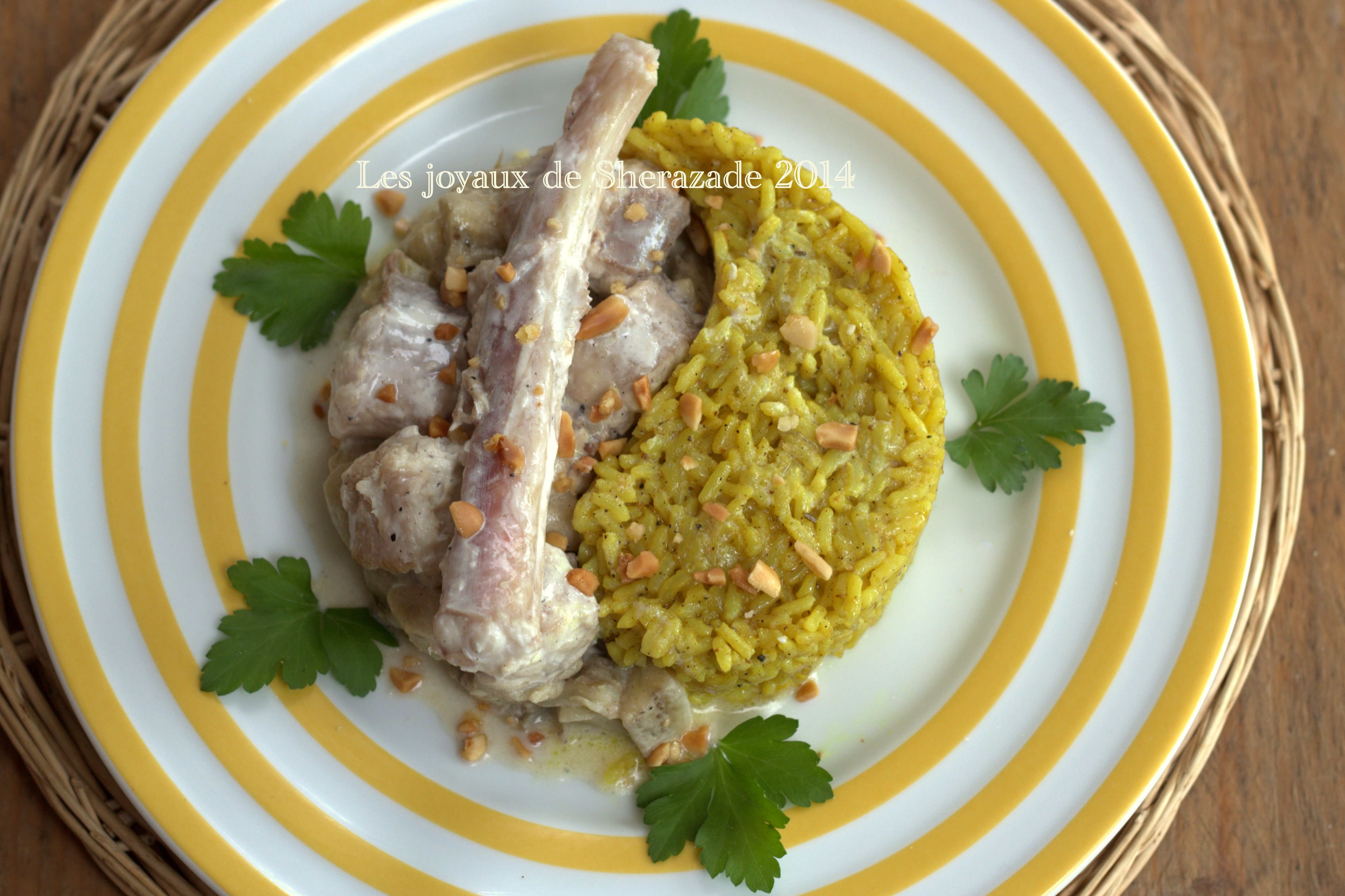 Recette de saumonette au riz