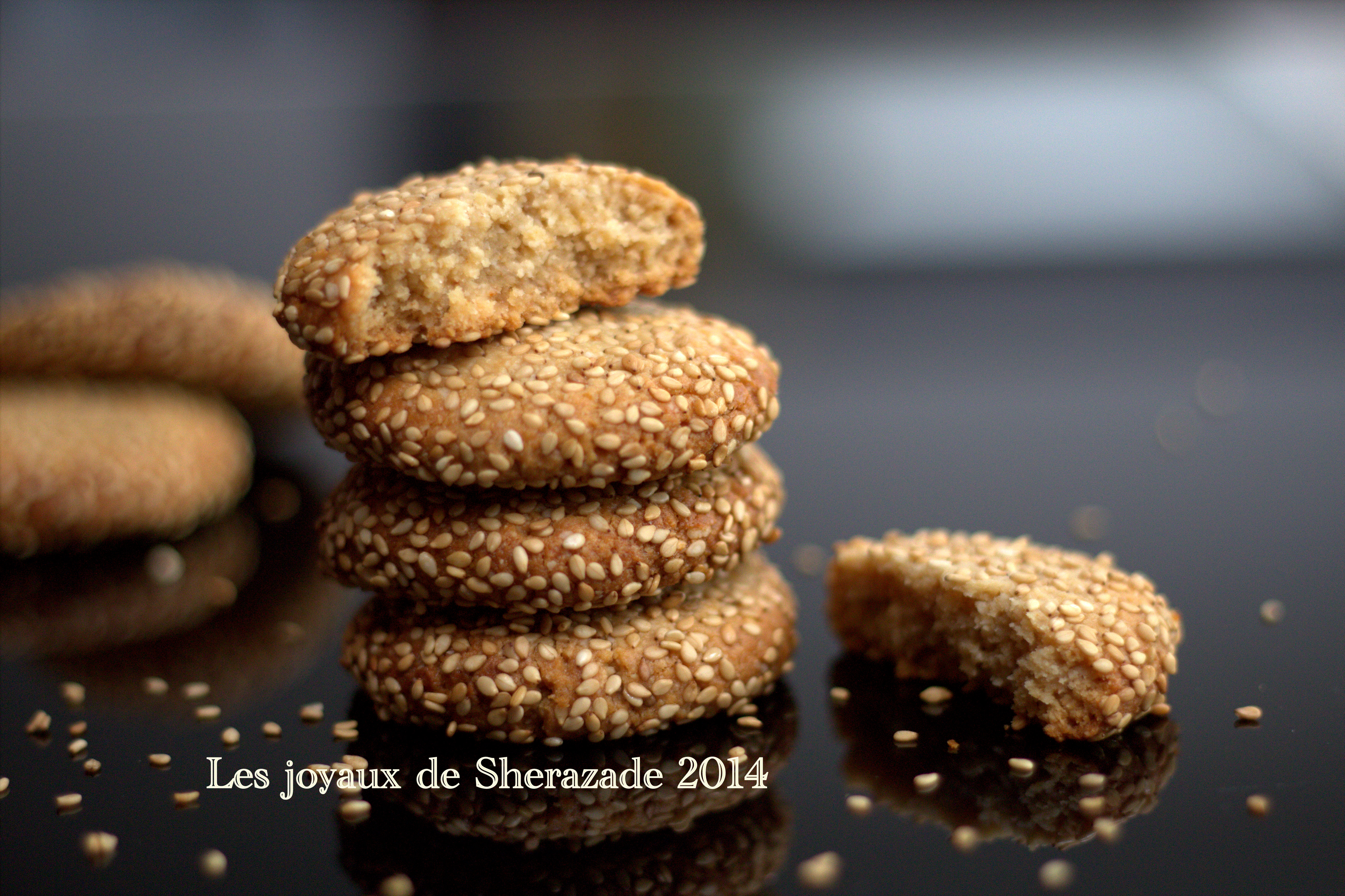 Cookies au sésame