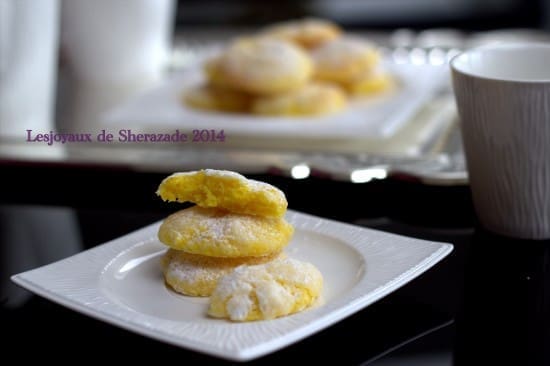 Biscuit craquelé au citron