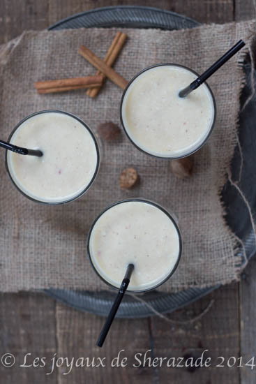Smoothie ananas banane