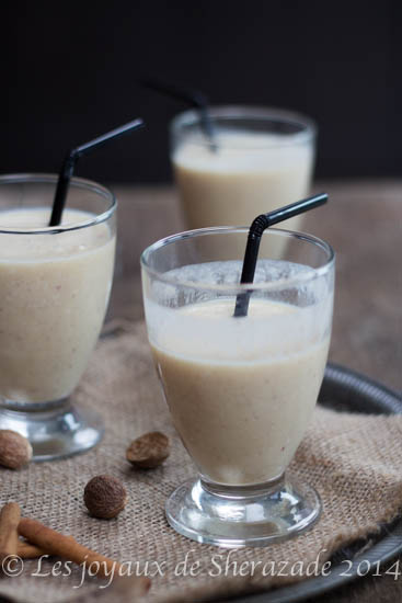 Smoothie ananas banane