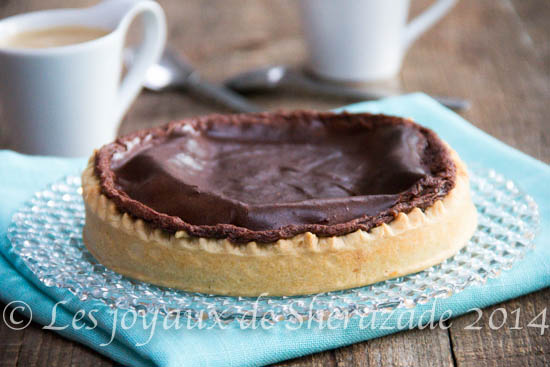 Flan pâtissier au chocolat