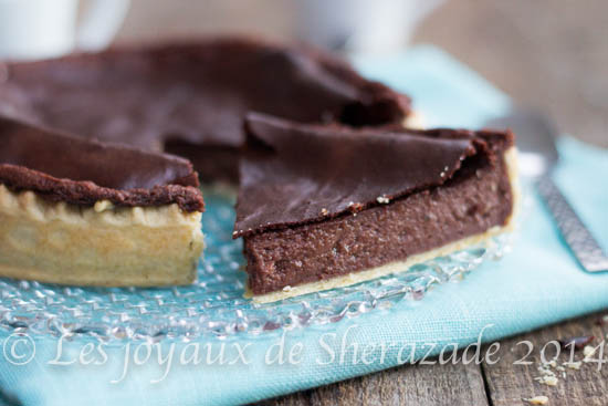 Flan pâtissier au chocolat 