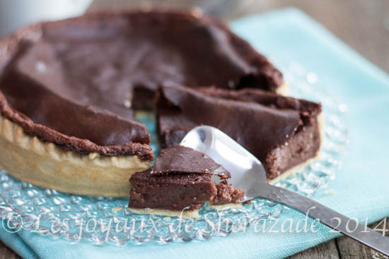 Flan pâtissier au chocolat 