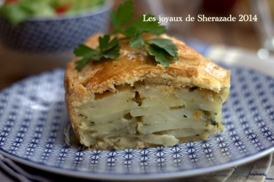 Tourte aux pommes de terre