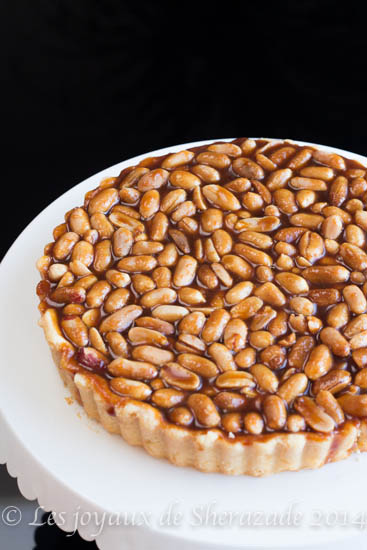 Tarte Caramel Cacahuetes