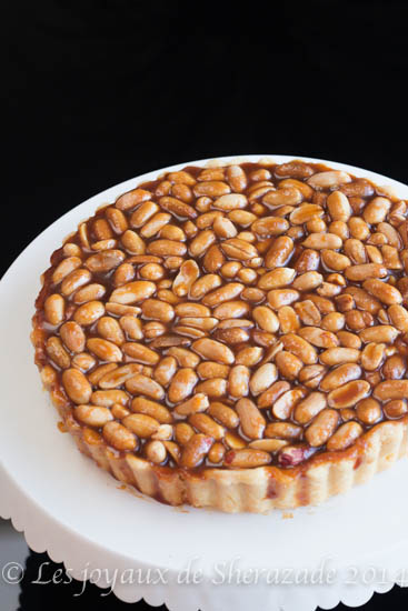Tarte Caramel Cacahuetes