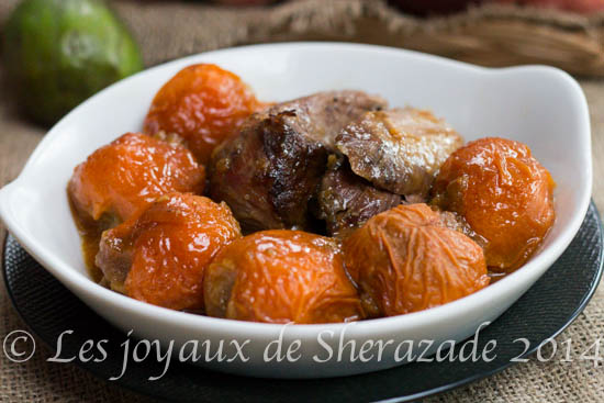 Tajine lahlou aux abricots farcis