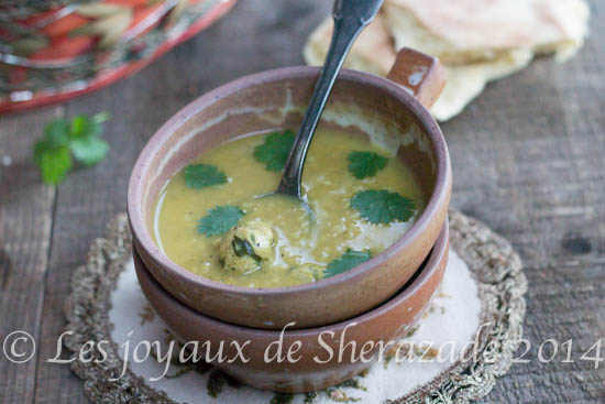 Chorba de boulgour à l'algérienne